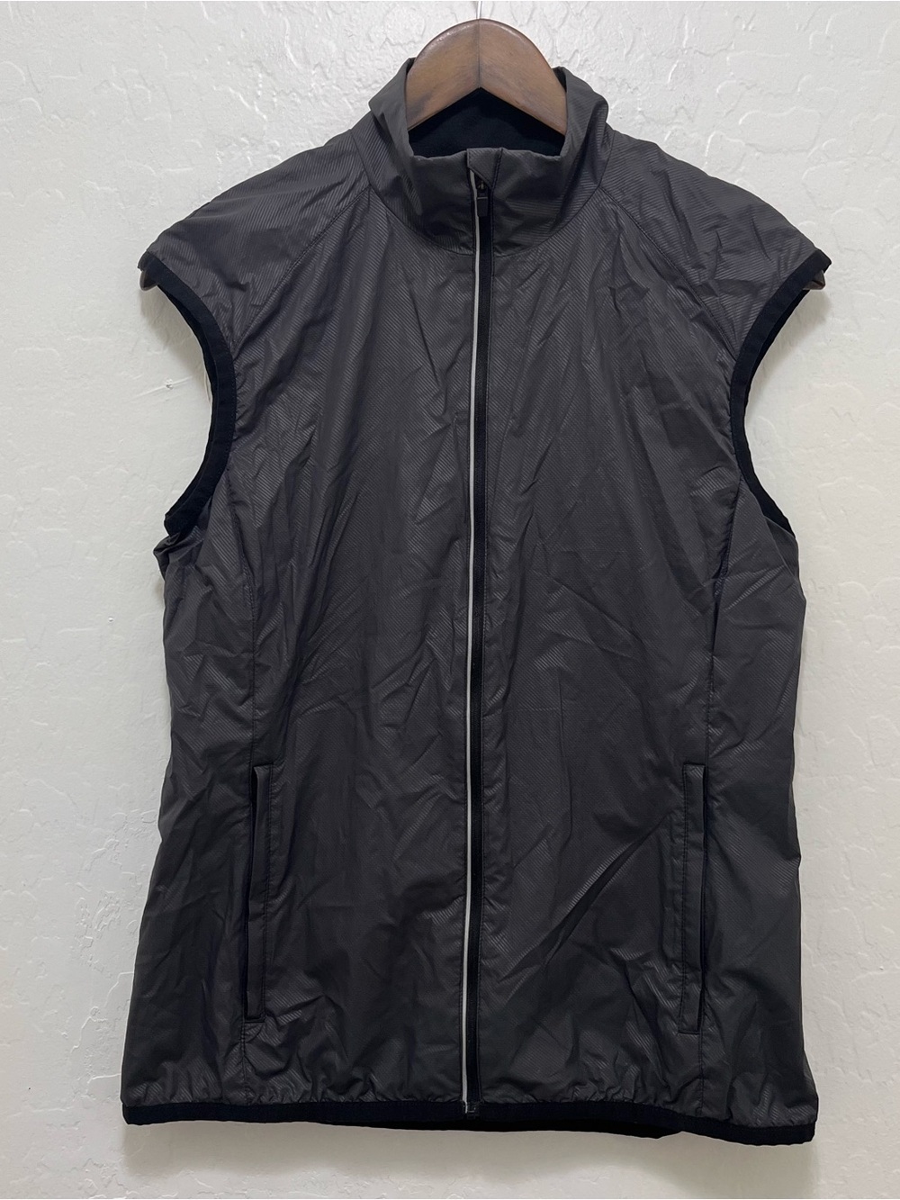 Icebreaker Merino Cool-Lite Rush Vest Size M Gray Lightweight